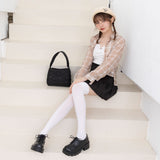 ハート刺繍ベレー帽