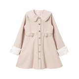 ハートリボンパールセーラーコート