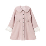 ハートリボンパールセーラーコート