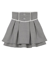 パールビジューフレアスカート