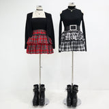 ふわふわシャギーキャミ×カーディガンニットアンサンブル