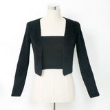 ふわふわシャギーキャミ×カーディガンニットアンサンブル