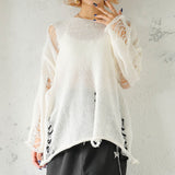 グランジニットトップス