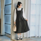 フリルスタンドカラーブラウス