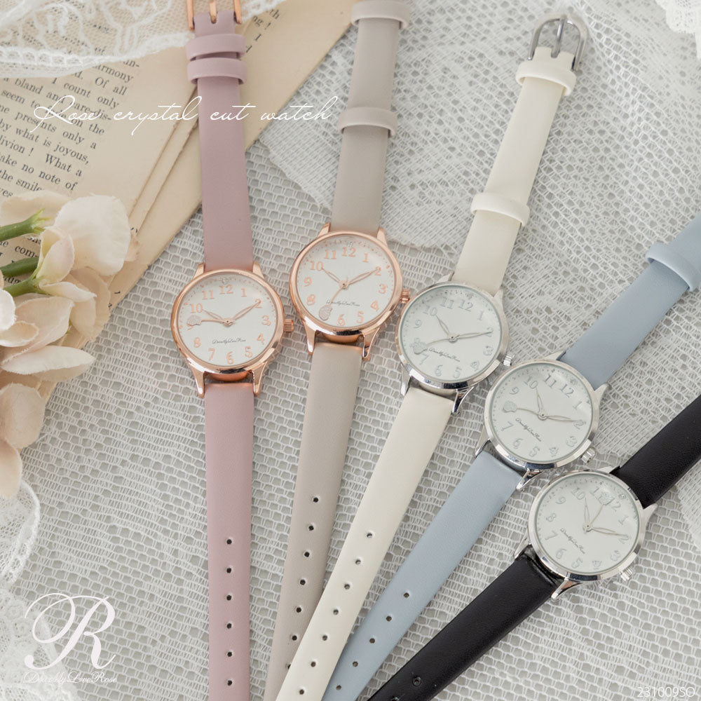 2buy対象】Roseクリスタルカット腕時計 – レディースファッション通販の夢展望【公式】