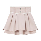 パールビジューフレアスカート