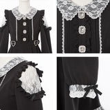 キラキラビジューレース重ねフリルワンピース