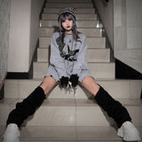 スカル×星×イナズマダメージオーバーニット