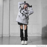 スカル×星×イナズマダメージオーバーニット