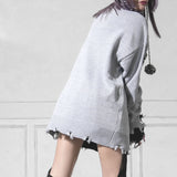 スカル×星×イナズマダメージオーバーニット