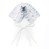 ハートスタッズベルトフリルヘッドドレス