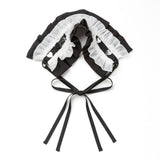 ハートスタッズベルトフリルヘッドドレス