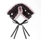 ハートスタッズベルトフリルヘッドドレス