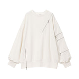 メニージップスウェット