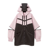 小悪魔ジャージデザインロングパーカー