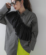 マルチウェイチュールつけ襟【チュール】