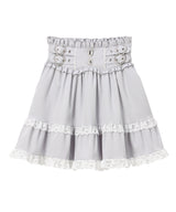 ハイウエストフリルティアードフリルスカート