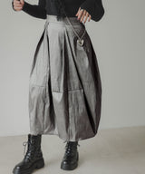 シャンタンコクーンスカート