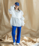 ビスチェセットパフスリーブシャツ