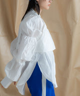 ビスチェセットパフスリーブシャツ