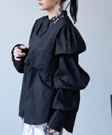 ビスチェセットパフスリーブシャツ