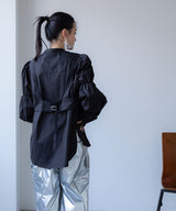 ビスチェセットパフスリーブシャツ