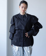 ビスチェセットパフスリーブシャツ