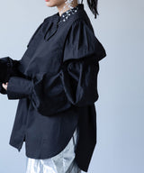 ビスチェセットパフスリーブシャツ