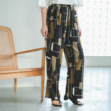 【メール便】ジオメトリーリラックスパンツ