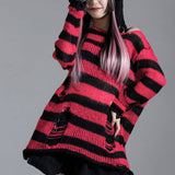 サブジラ系定番ボーダーニット