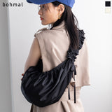 【メール便】フリルサテンショルダーバッグ