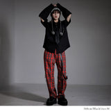 2Wayスリーブネクタイ付オーバーブラウス