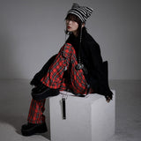 2Wayスリーブネクタイ付オーバーブラウス