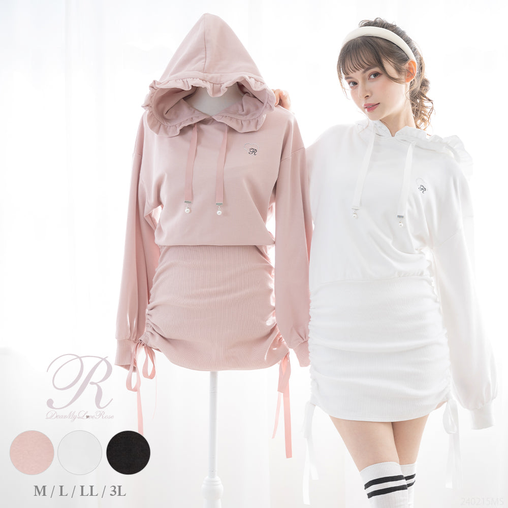 夢展望　姫系　ワンピースパーカー　Deary 夢展望 姫系 ワンピースパーカー Deary