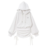 サイドドロストパーカーワンピ