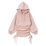 サイドドロストパーカーワンピ