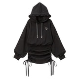 サイドドロストパーカーワンピ