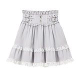 ハイウエストフリルティアードフリルスカート