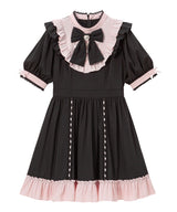 レースアップリボンドーリーワンピース