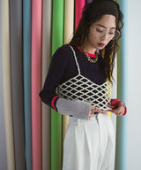 パールメッシュビスチェ