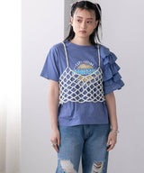 パールメッシュビスチェ