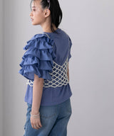 パールメッシュビスチェ