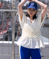 パールメッシュビスチェ