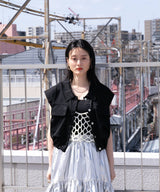 パールメッシュビスチェ