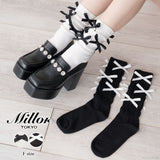 【メール便】メニーリボンルーズソックス