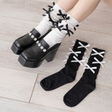 【メール便】メニーリボンルーズソックス