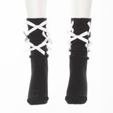 【メール便】メニーリボンルーズソックス