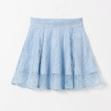 レースフレアミニスカート
