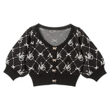 MLモノグラムサマーニット