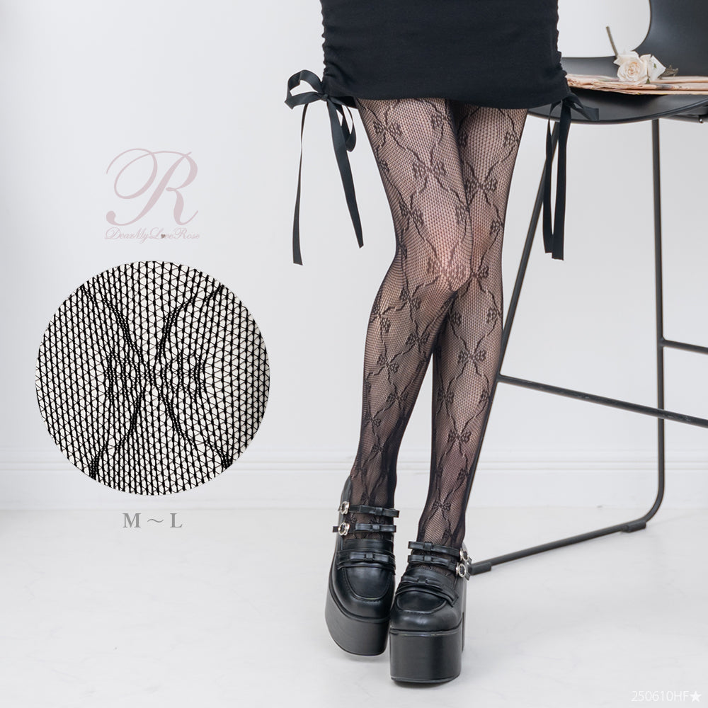 メール便】ガーリーリボンタイツ – レディースファッション通販の夢